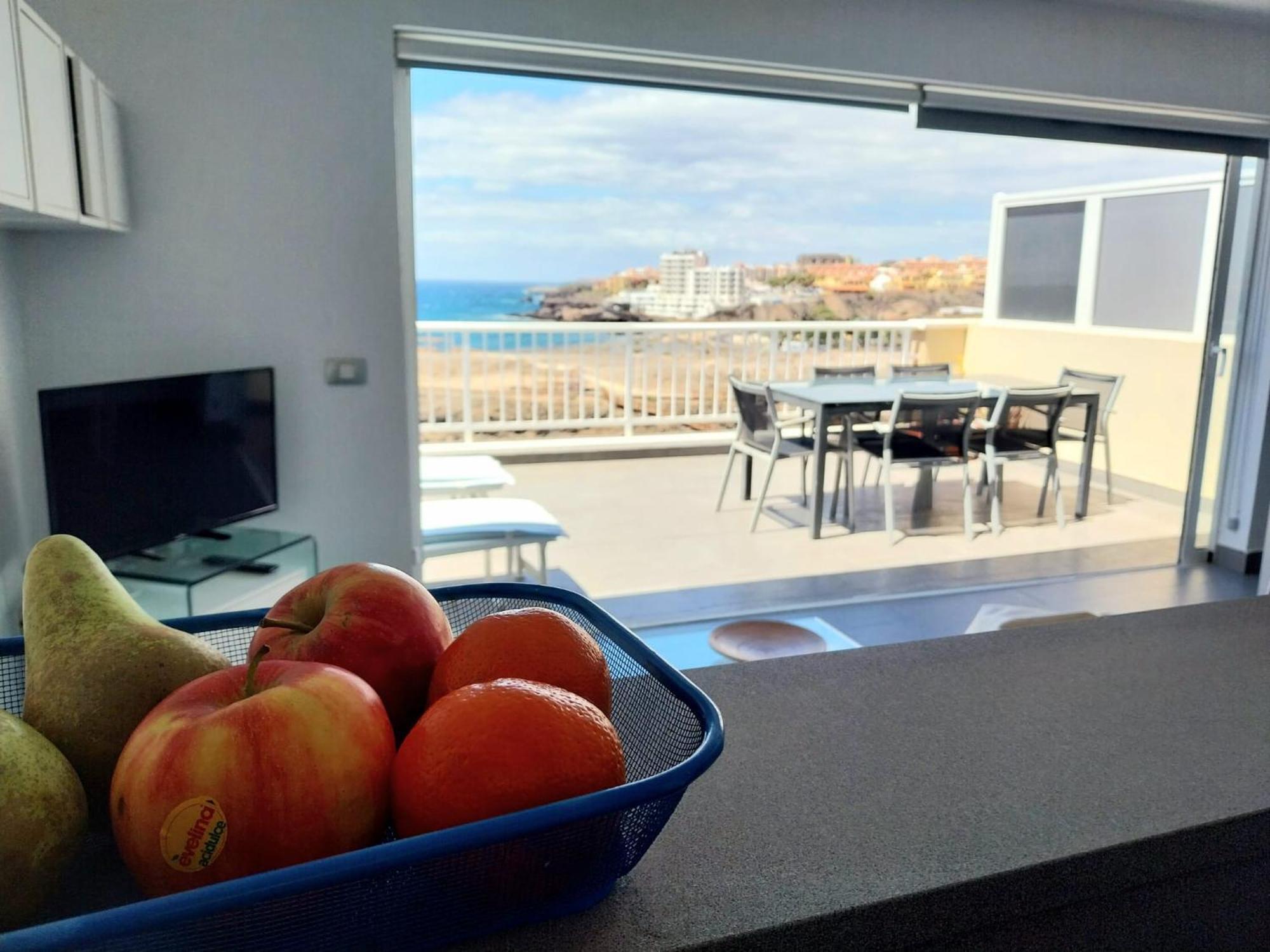 Atico Frente Mar Apartment Los Abrigos Bagian luar foto